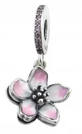 Wisiorki - Zawieszka srebrna 925,charms kwiatek,beads,koralik modułowy do bransoletki - miniaturka - grafika 1