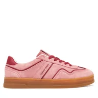 Sneakersy damskie - Sneakersy Tommy Jeans The Greenwich EN0EN02806 Różowy - miniaturka - grafika 1