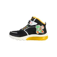 Buty dla dziewczynek - Tenisówki Geox Model J Ciberdron Kolor Czarny - miniaturka - grafika 1