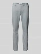 Spodnie męskie - Spodnie o kroju slim fit ze szlufkami na pasek model ‘MARK’ - miniaturka - grafika 1