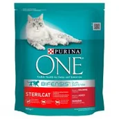 Mokra karma dla kotów - KARMA DLA KOTÓW PURINA ONE STERILCAT BOGATA W WOŁOWINĘ I PSZENICĘ 800G - miniaturka - grafika 1