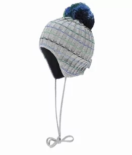 Czapka chłopięca wiązana, szara, Döll - Czapki damskie - miniaturka - grafika 1