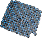Łańcuchy rowerowe - KMC DLC 12 Łańcuch rowerowy 12-rzędowe, black/blue 126 ogniwa 2020 Łańcuchy 240660 - miniaturka - grafika 1