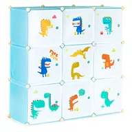 Szafy i szafki dla dzieci - Szafka regał dla dzieci modułowa 9 półek dziecięca - miniaturka - grafika 1
