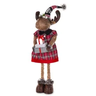 Ozdoby bożonarodzeniowe - Figurka Renifer Świąteczna Boże Narodzenie - miniaturka - grafika 1