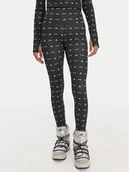 Bluzki damskie - adidas Bluzka Moon Boot JM6507 Czarny Slim Fit - miniaturka - grafika 1