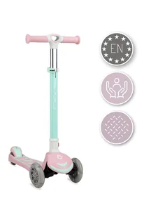 MoMi VIVIO Hulajnoga trójkołowa różowa 3+ - Hulajnogi - miniaturka - grafika 3