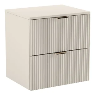 Kaszmirowa Szafka Wisząca Pod Umywalkę Z Szufladami E0-Z15 - Szafki łazienkowe Kaszmirowa Szafka Wisząca Pod Umywalkę Z Szufladami E0-Z15 - Szafki łazienkowe - miniaturka - grafika 1