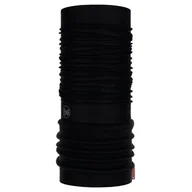 Szaliki i chustki dla dzieci - Komin zimowy z polaru Buff Polar Solid Black - miniaturka - grafika 1