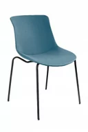 Krzesła - UniqueMeble Krzesło do jadalni, salonu, easy ar, jasne niebieskie - miniaturka - grafika 1