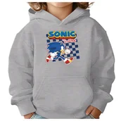 Bluzy dla dziewczynek - BLUZA DZIECIĘCA SONIC 122-128 DLA DZIEWCZYNKI CHŁOPCA PREZENT - miniaturka - grafika 1
