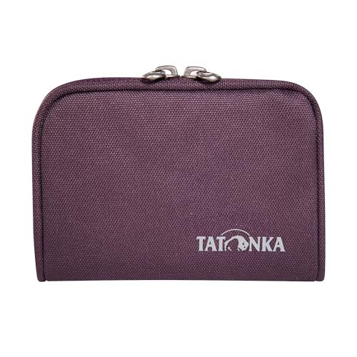 Tatonka Portfel Big Plain Wallet RFID B – portfel z ochroną RFID i kieszenią na monety, przegródkami na karty kredytowe, karty bankowe itp. - Wymiary: 13 x 9 x 2 cm, Midnight Plum, 13 x 9 x 2 cm,