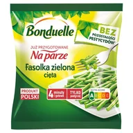 Mrożonki warzywne i owocowe - Bonduelle Już przygotowane na parze Fasolka zielona cięta 400 g - miniaturka - grafika 1