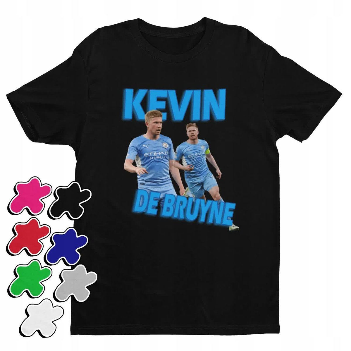 Koszulka Dziecięca Z Nadrukiem Kevin De Bruyne Manchester City -S 122-134