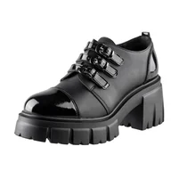 Półbuty damskie - półbuty damskie ALTERCORE czarne (DOROTHEA VEGAN BLACK)-40 - miniaturka - grafika 1