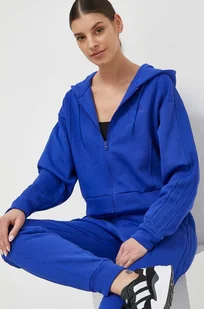 adidas dres damski kolor niebieski - Dresy damskie - miniaturka - grafika 1