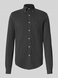 Koszula casualowa o kroju regular fit z kołnierzykiem typu button down - Koszule męskie - miniaturka - grafika 1