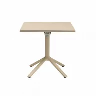 Ławy i stoliki kawowe - Stolik Eco Folding 70x70 Scab Design - beżowy - miniaturka - grafika 1