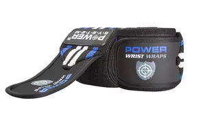 Power System Taśma Wrist Wraps Nadgarstek - Blue - Ortezy, stabilizatory i opaski elastyczne - miniaturka - grafika 1