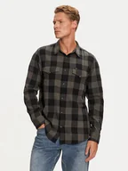 Koszule męskie - Lee Koszula Clean Western 112355745 Szary Regular Fit - miniaturka - grafika 1