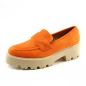 Mokasyny damskie - Mokasyny damskie półbuty VINCEZA 16384 zamsz - miniaturka - grafika 1