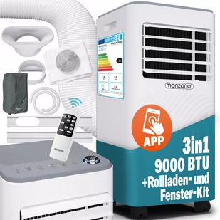 Monzana MZKA2600 White - Klimatyzatory - miniaturka - grafika 1