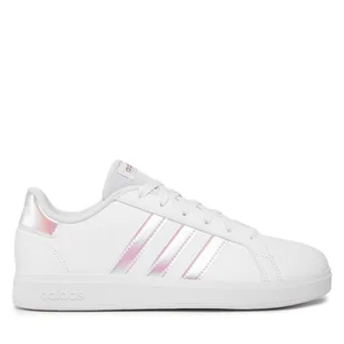Sneakersy adidas Grand Court Lifestyle Lace Tennis Shoes GY2326 Biały - Buty dla chłopców - miniaturka - grafika 1