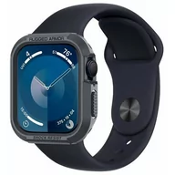 Akcesoria do smartwatchy - Etui SPIGEN Rugged Armor do Apple Watch 4/5/6/7/8/9/SE (44/45mm) Grafitowy - miniaturka - grafika 1