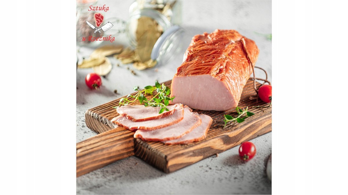 Polędwica sopocka wędzona parzona około 0,8 kg