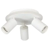 Lampy sufitowe - Plafon Parma 3xGU10 + 1xLED CCT biała LP-0612/3C Round WH - miniaturka - grafika 1