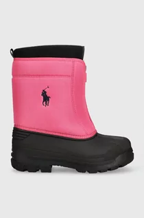 Buty dla dziewczynek - Polo Ralph Lauren śniegowce dziecięce kolor fioletowy - grafika 1