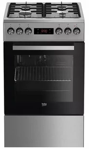 Kuchenka gazowo-elektryczna Beko FSE52326DXD - Kuchenki gazowo-elektryczne - miniaturka - grafika 1