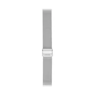 Paski - Fossil Pasek do zegarka damski 12 mm LiteHide skóra srebrny, S181376, Silver, 18 mm, Casual - miniaturka - grafika 1