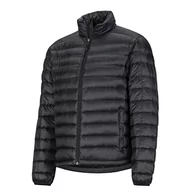 Kurtki męskie - Marmot Lekka, wodoodporna kurtka męska Zeus, 700 Fill Power Down czarny Jet Black XL - miniaturka - grafika 1