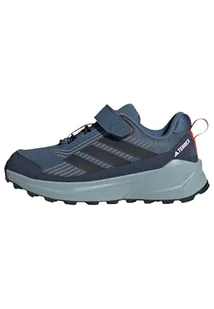 adidas Uniseks - dzieci Terrex Trailmaker 2 Hiking Shoes Kids, Wonder Steel/Core Black/Semi Impact Orange, 40 EU - Buty dla chłopców - miniaturka - grafika 1