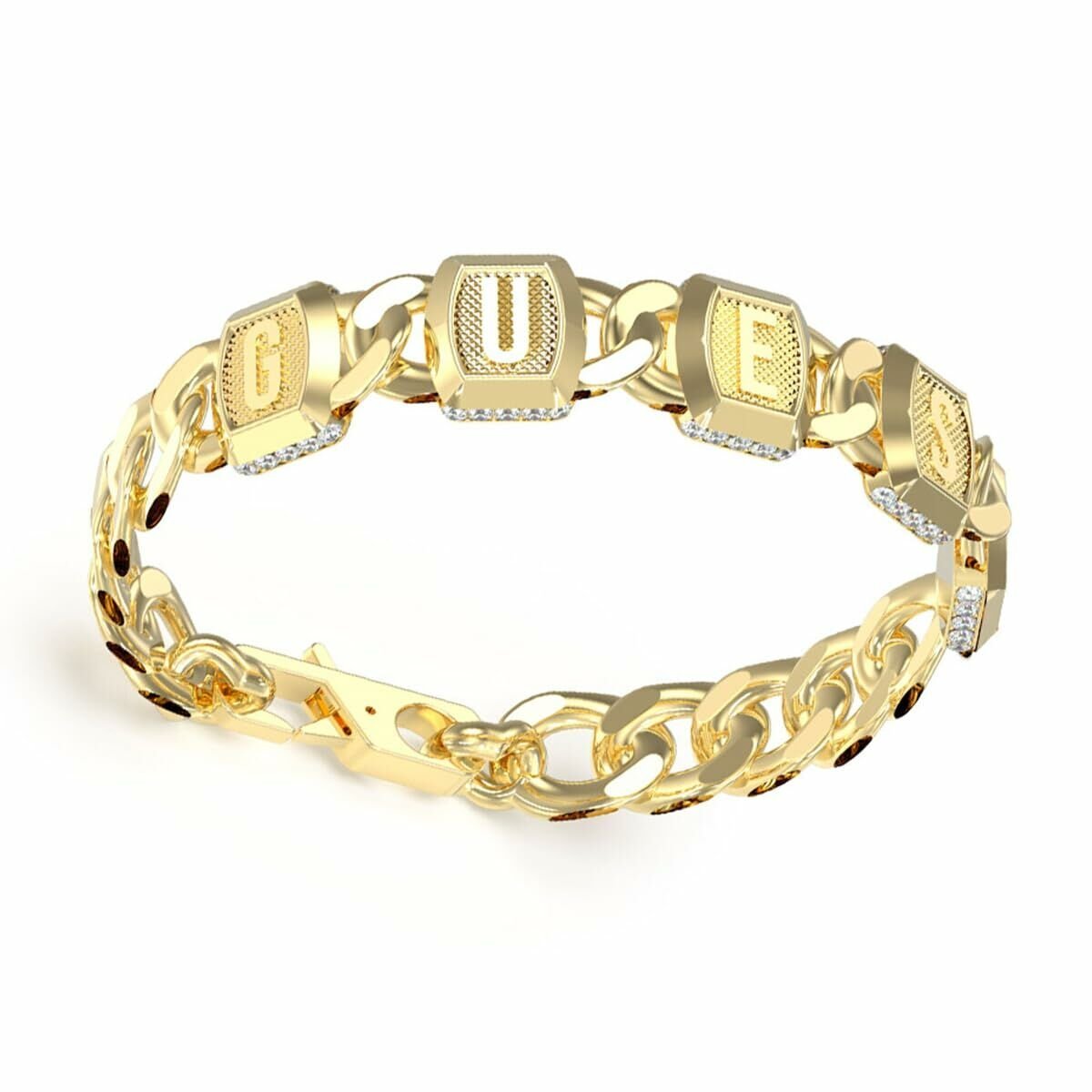 Bransoletka Damska Guess JUMB05012JWYGS Złoty