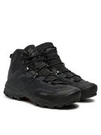 Buty trekkingowe męskie - Mammut Trekkingi 3030-05040 Czarny - miniaturka - grafika 1
