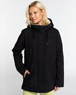 Kurtki damskie - BILLABONG Parka damska czarna L/12 - grafika 1