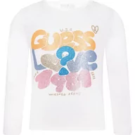 Bluzy dla dziewczynek - Guess Bluzka | Regular Fit - miniaturka - grafika 1