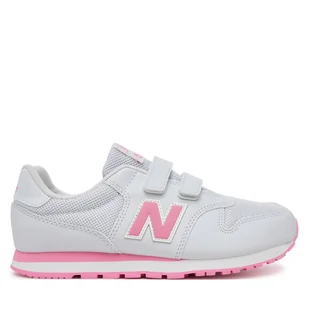 Sneakersy New Balance GV500QP1 Szary - Buty dla dziewczynek - miniaturka - grafika 1