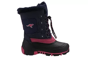 KangaROOS Kanga-Bean Care śniegowce dziewczęce, Dk Navy Daisy Pink, 32 EU - Śniegowce damskie - miniaturka - grafika 1