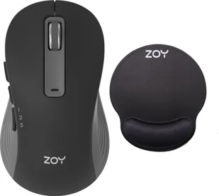 ZOY Mysz ZOY bezprzewodowa ZMS88 + Podkładka ZOY żelowa czarna ZMP25 - Myszki - miniaturka - grafika 1