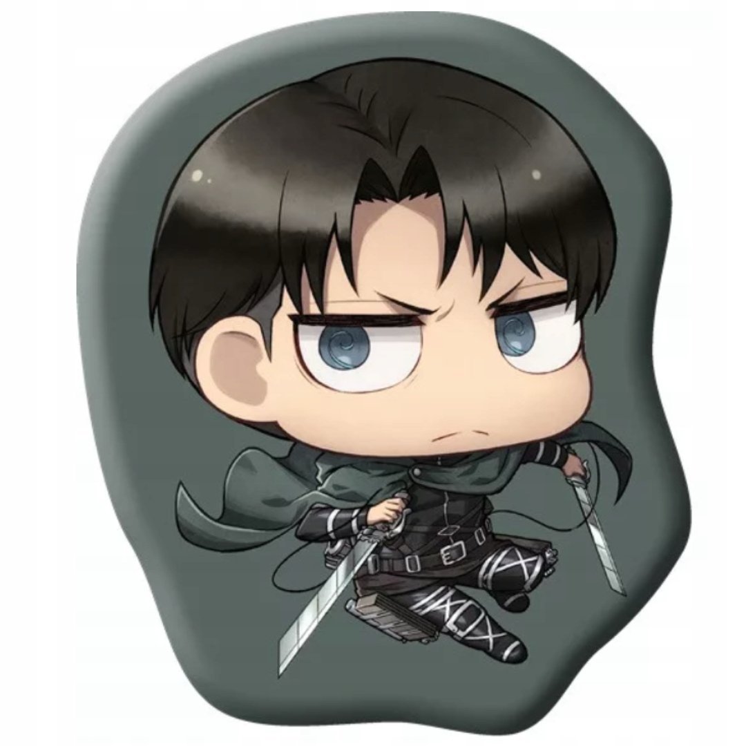 Poduszka Attack on Titan Kształtka Anime Levi Dekoracyjna Licencyjna