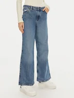 Spodnie damskie - Guess Jeans Jeansy W4BA0Y D5CC4 Niebieski Relaxed Fit - miniaturka - grafika 1