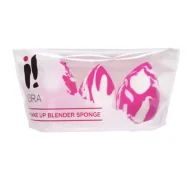 Gąbeczki do makijażu - IBRA Blender-gąbka do makijażu biało różowa - 1op.-3szt - miniaturka - grafika 1