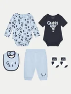 Komplety dla niemowląt - Guess Komplet dziecięcy H5RW03 KA6W0 Niebieski Regular Fit - miniaturka - grafika 1