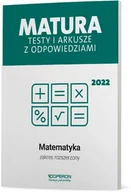 Podręczniki dla liceum - OPERON Matura 2022 Matematyka testy i arkusze zakres rozszerzony - Marzena Orlińska, Sylwia Tarała - miniaturka - grafika 1