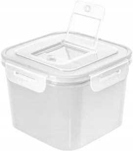 Pojemnik na żywność szczelne BranQ 1,6 l Biały - Pojemniki kuchenne - miniaturka - grafika 1
