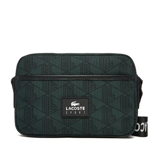 Saszetka Lacoste NH5070BZ Zielony - Torby męskie - miniaturka - grafika 1