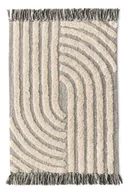 Dywany - Dywanik dekoracyjny Weaves 60X90 szary - miniaturka - grafika 1